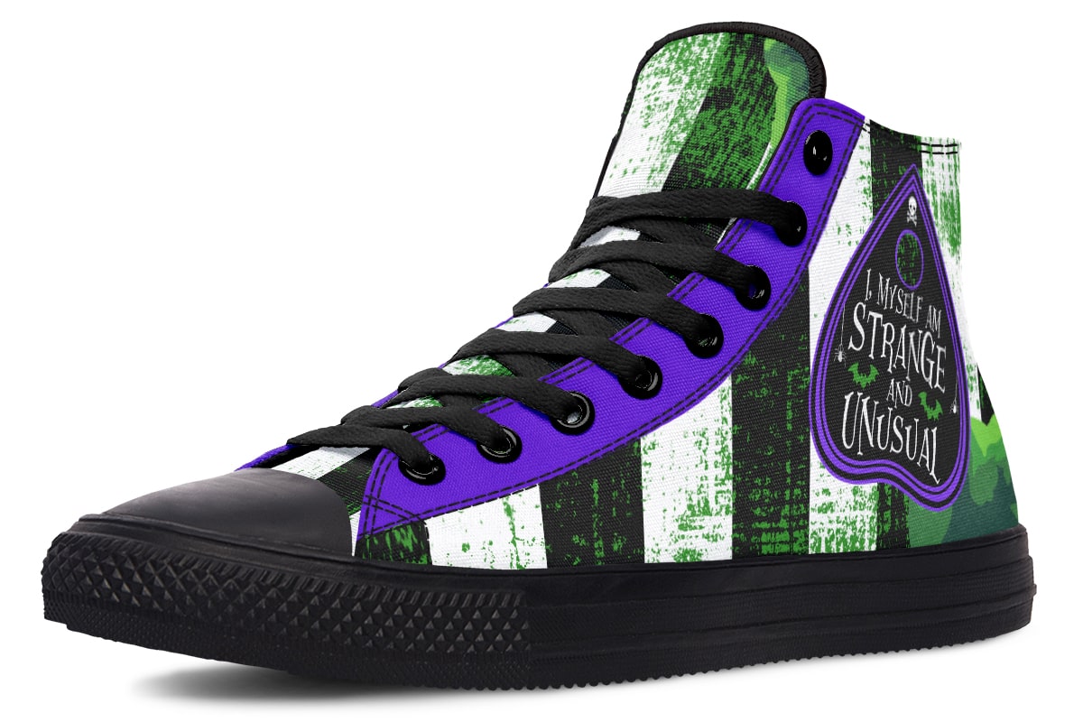Never Trust The Living High Tops (Black or White Sole)