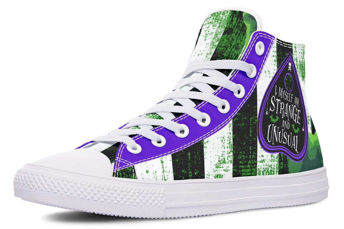 Never Trust The Living High Tops (Black or White Sole)