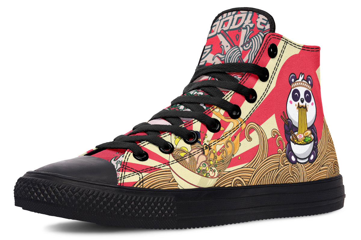 Noodles High Tops ( Black or White Sole ) 2 For 1