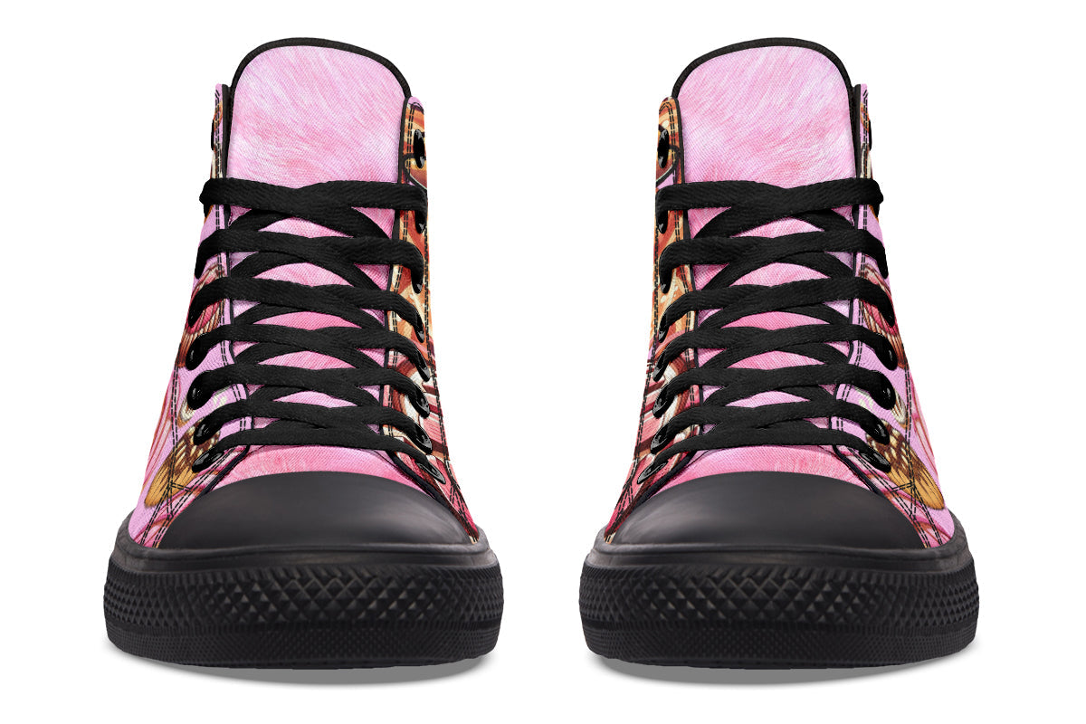 Pandulce High Tops ( Black or White Sole )