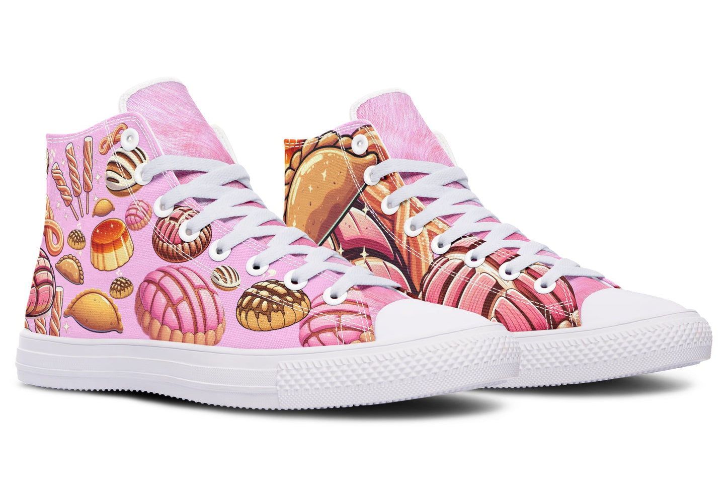 Pandulce High Tops ( Black or White Sole )