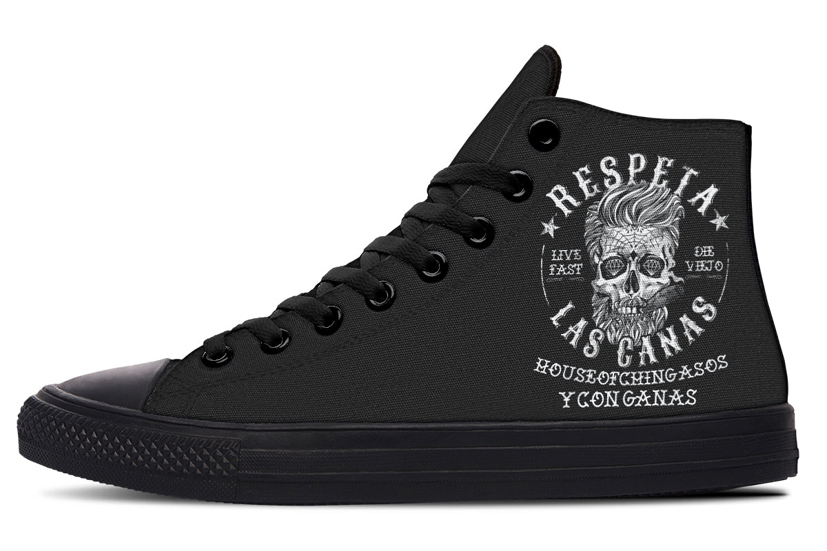 Respeta High Tops ( Black Or White Sole ) 2 For 1