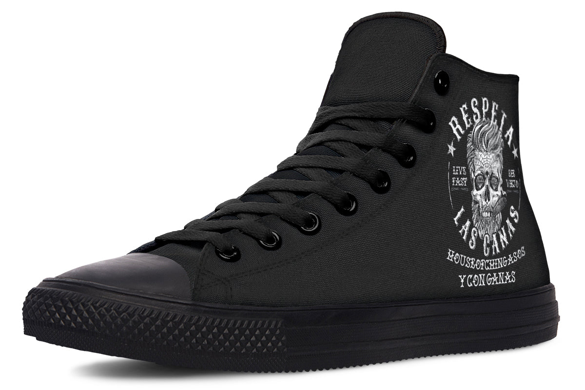 Respeta High Tops ( Black Or White Sole ) 2 For 1