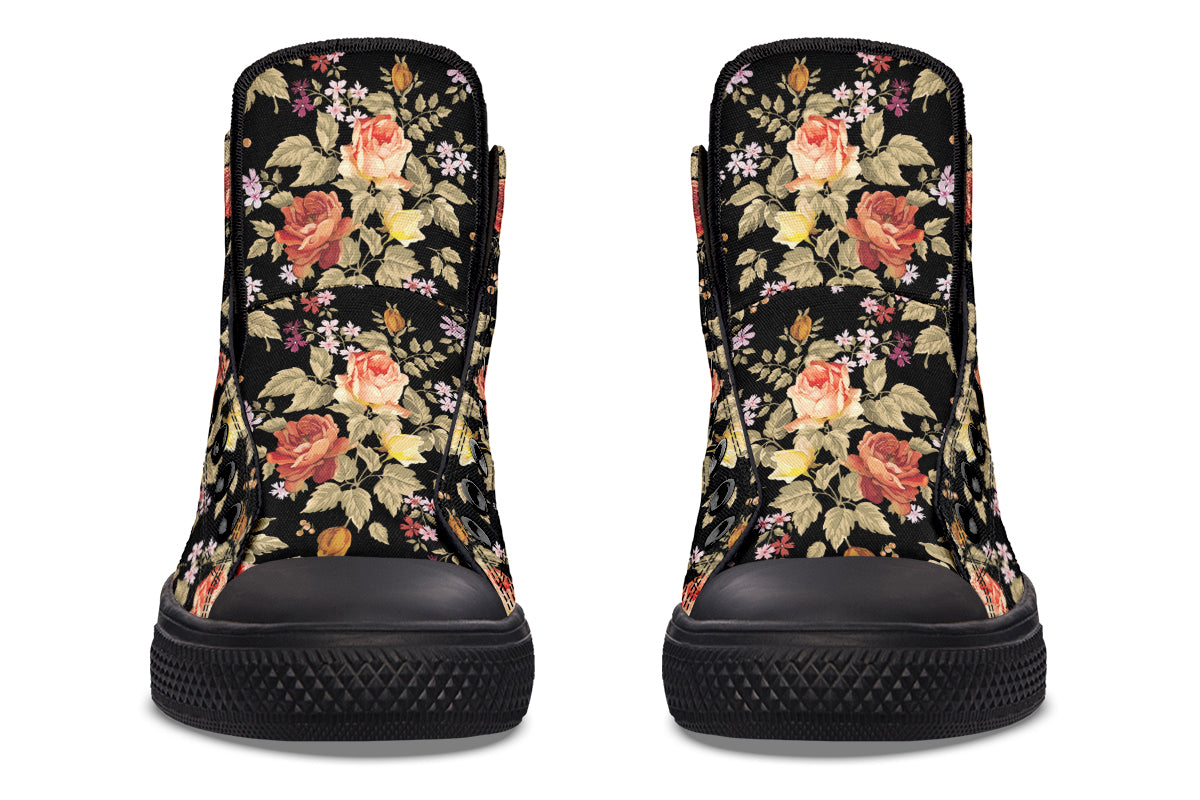 Retro Bloom High Top Sneakers