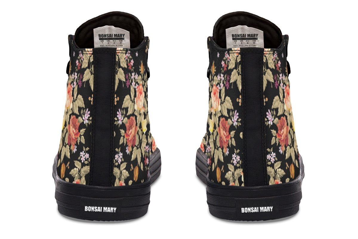 Retro Bloom High Top Sneakers