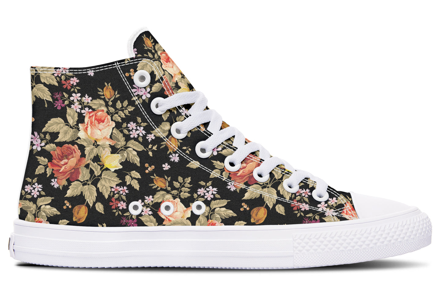 Retro Bloom High Top Sneakers
