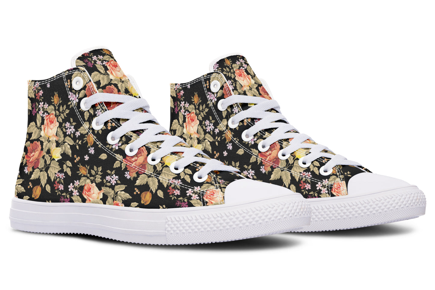 Retro Bloom High Top Sneakers