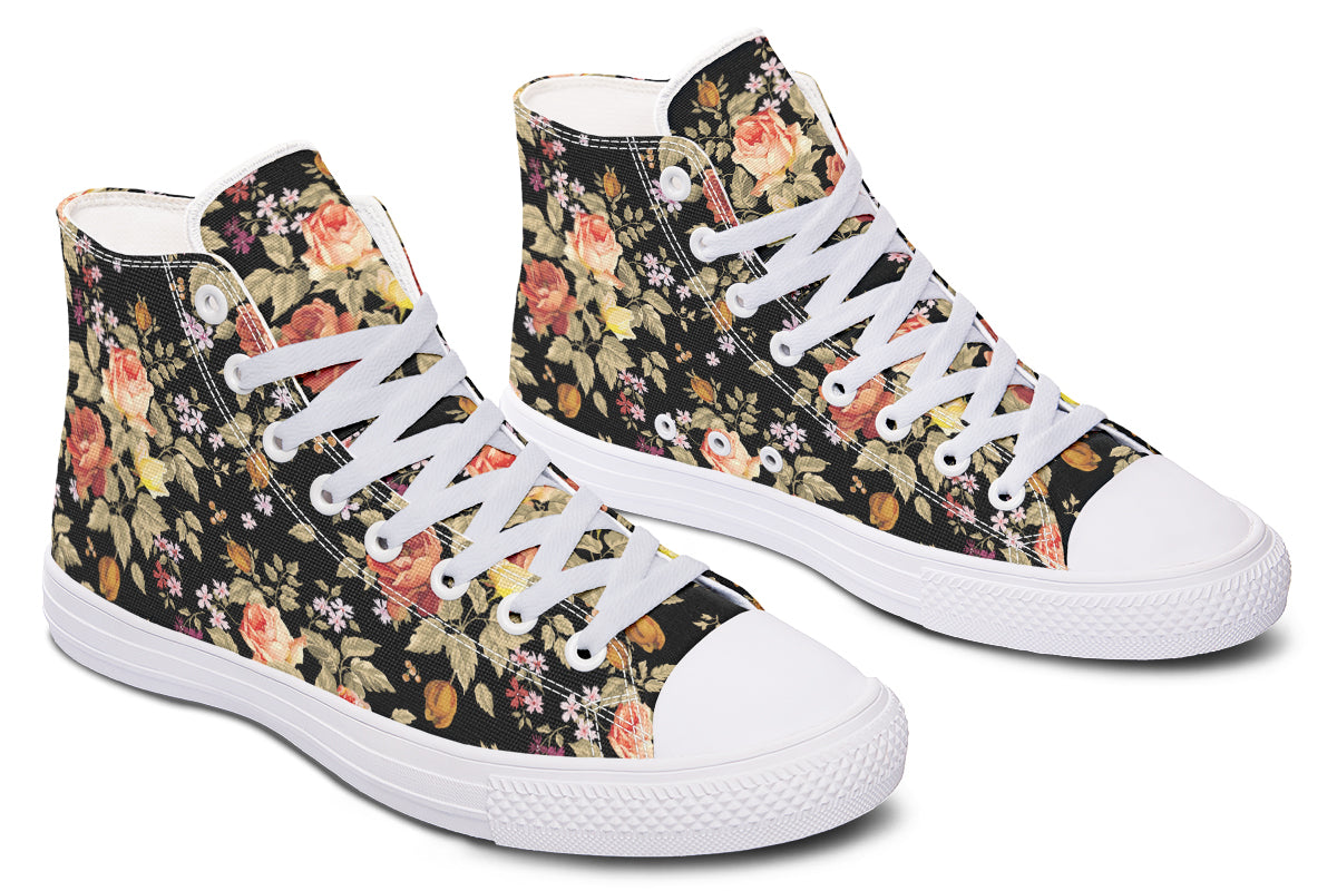 Retro Bloom High Top Sneakers