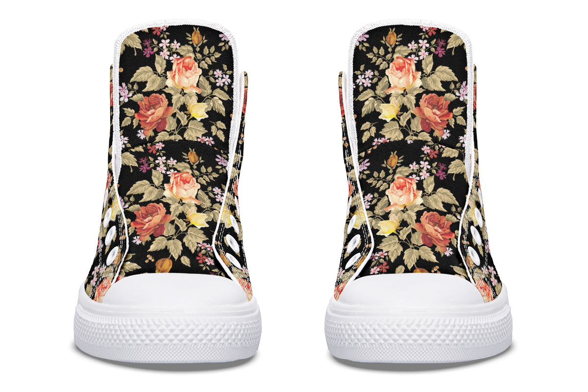 Retro Bloom High Top Sneakers