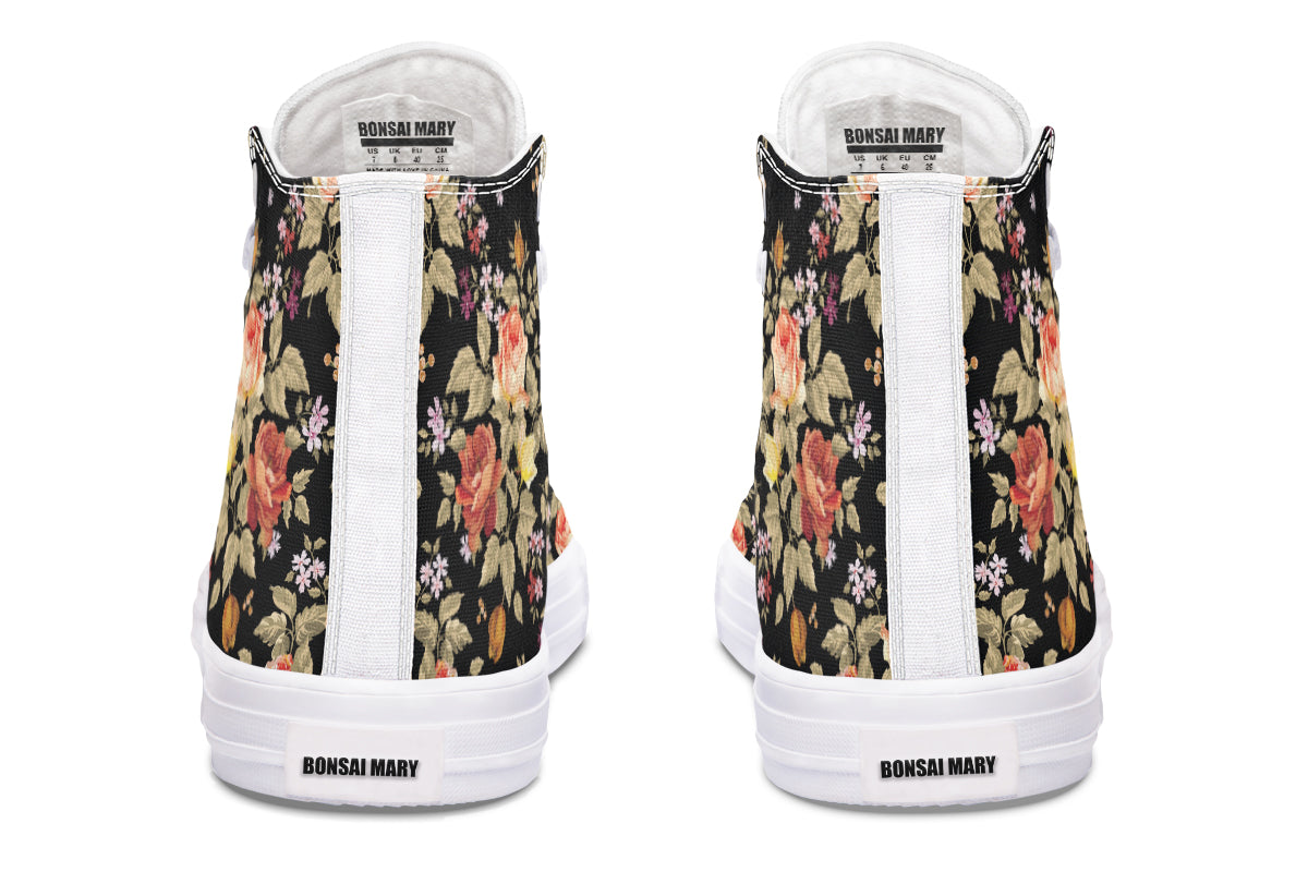 Retro Bloom High Top Sneakers