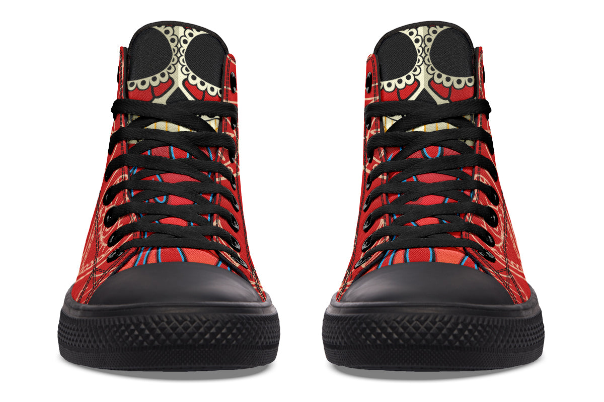 MEN'S Raza Corazon Vday High Tops ( Black or White Sole ) 2 For 1