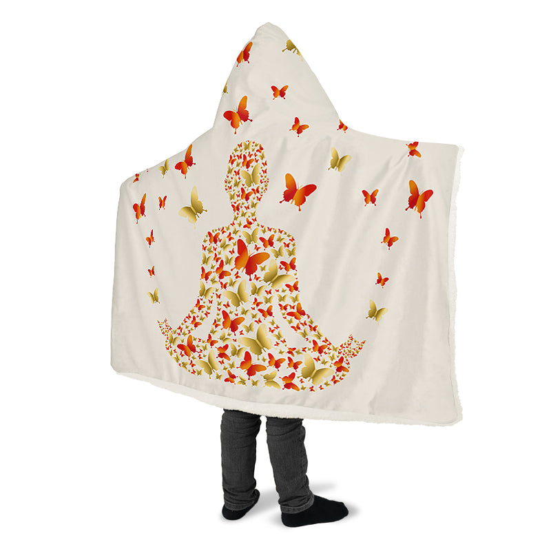 Hoodedblankets Spiritual Butterfly 36802 Y W V