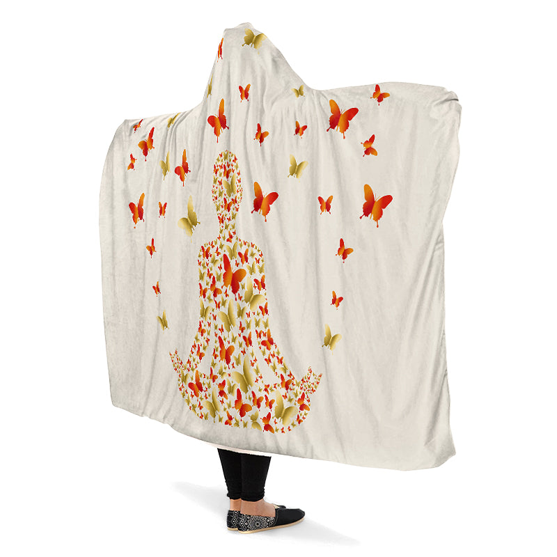 Hoodedblankets Spiritual Butterfly 36802 Y W V