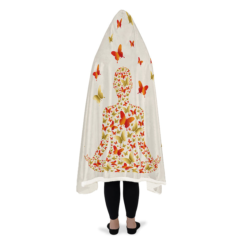 Hoodedblankets Spiritual Butterfly 36802 Y W V