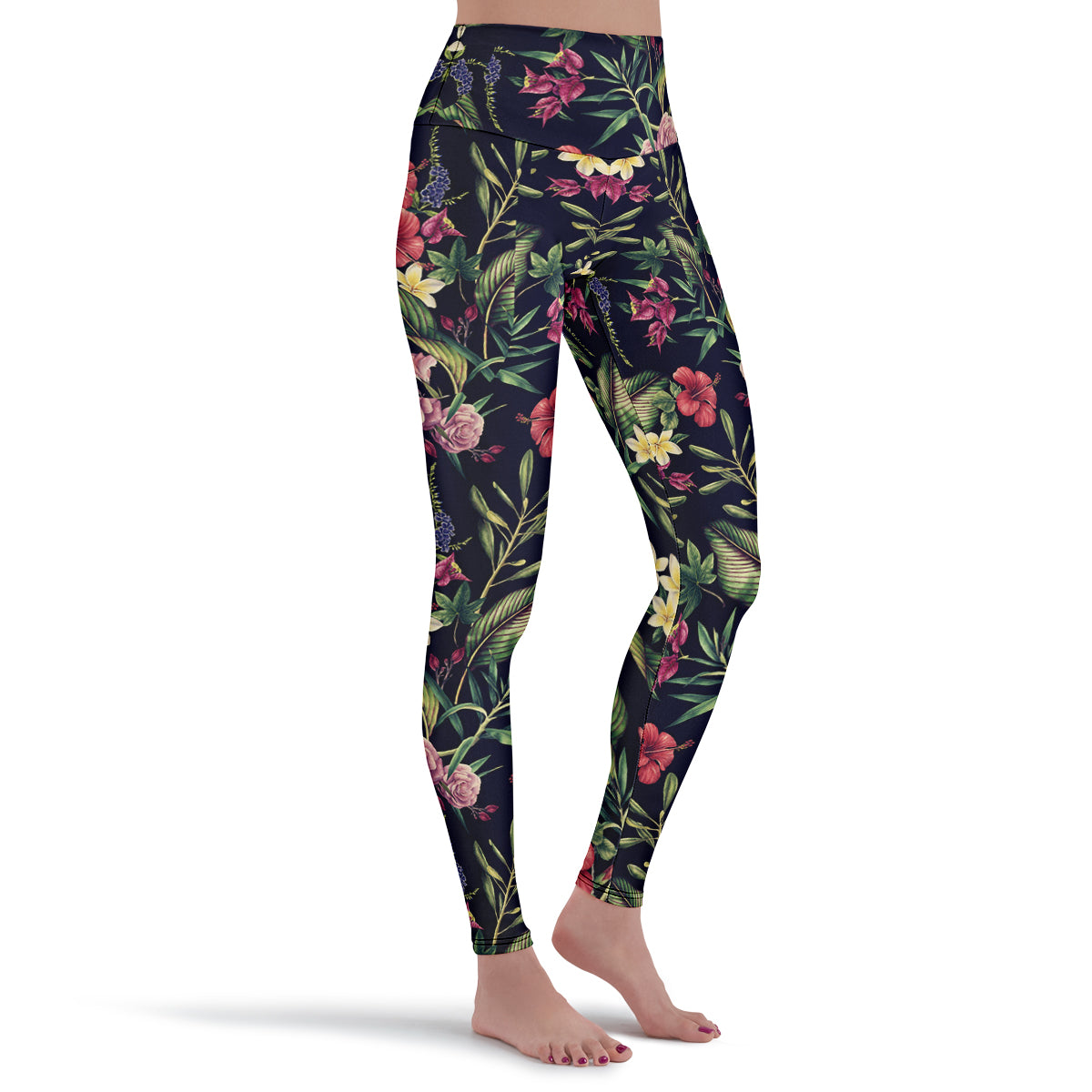 Floral Pattern Leggings Flower Pattern Leggings