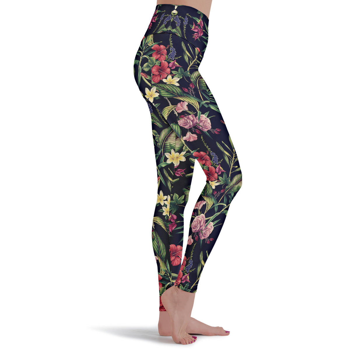 Floral Pattern Leggings Flower Pattern Leggings
