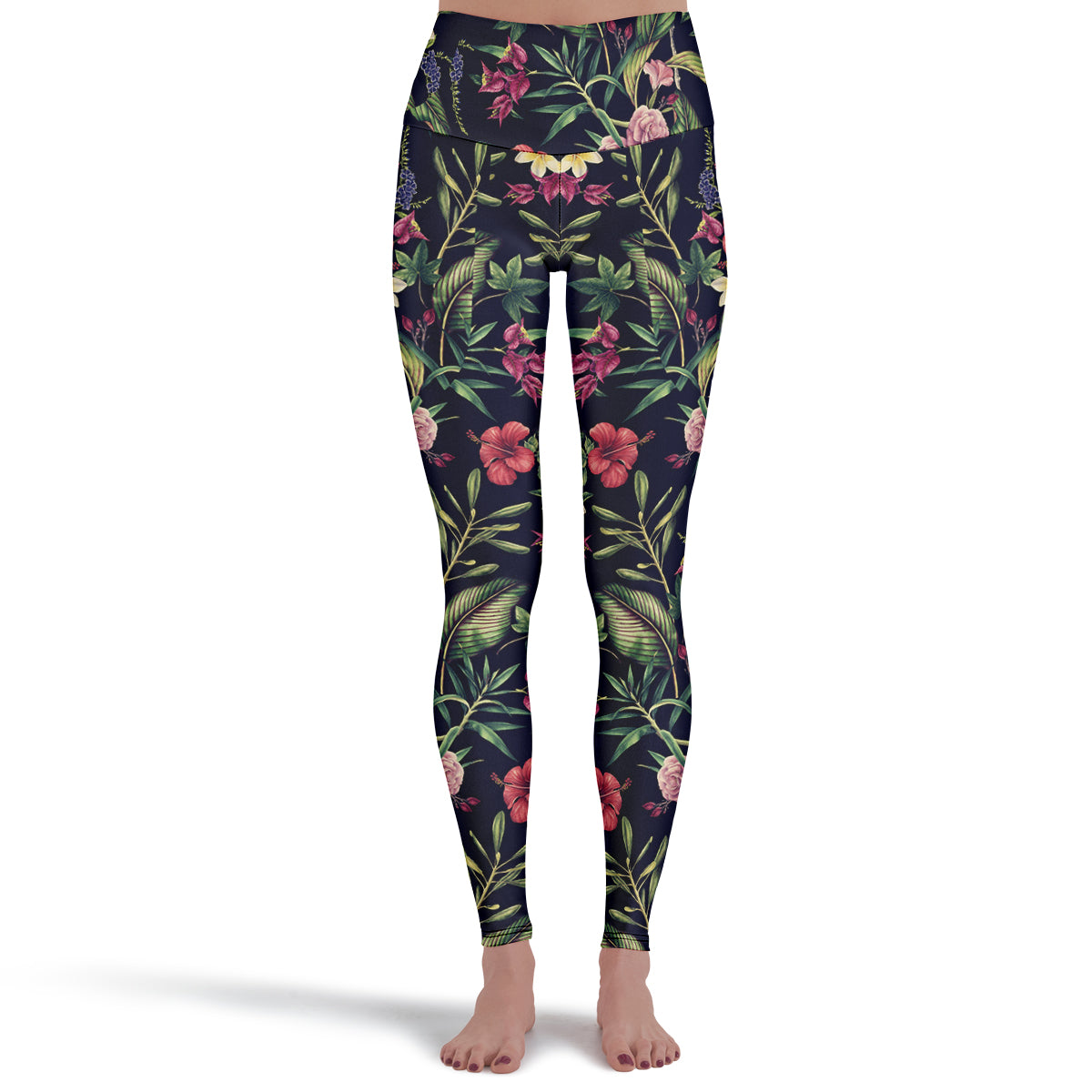 Floral Pattern Leggings Flower Pattern Leggings