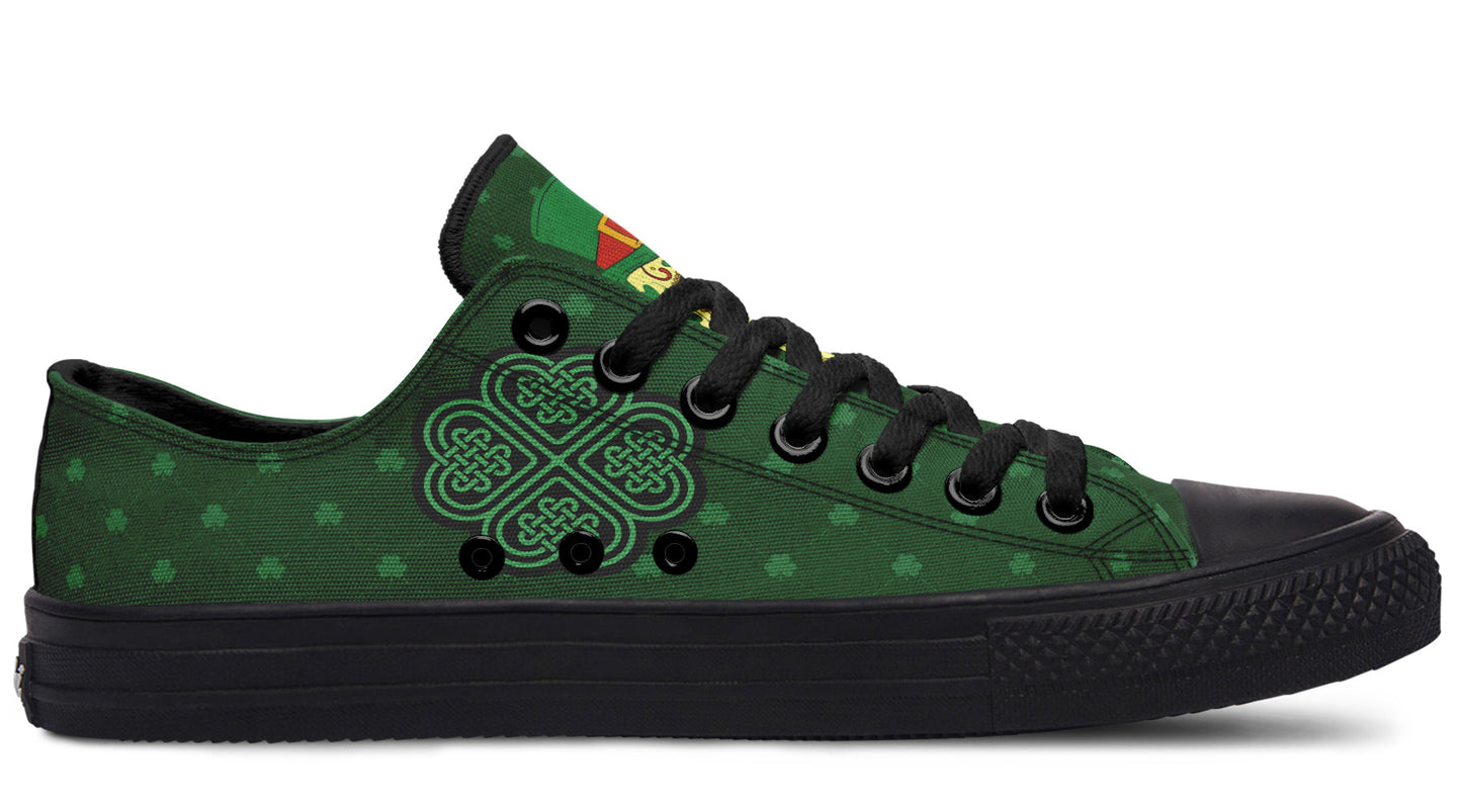 Celtic Skull 2024 Low Tops ( Black or White Sole ) v