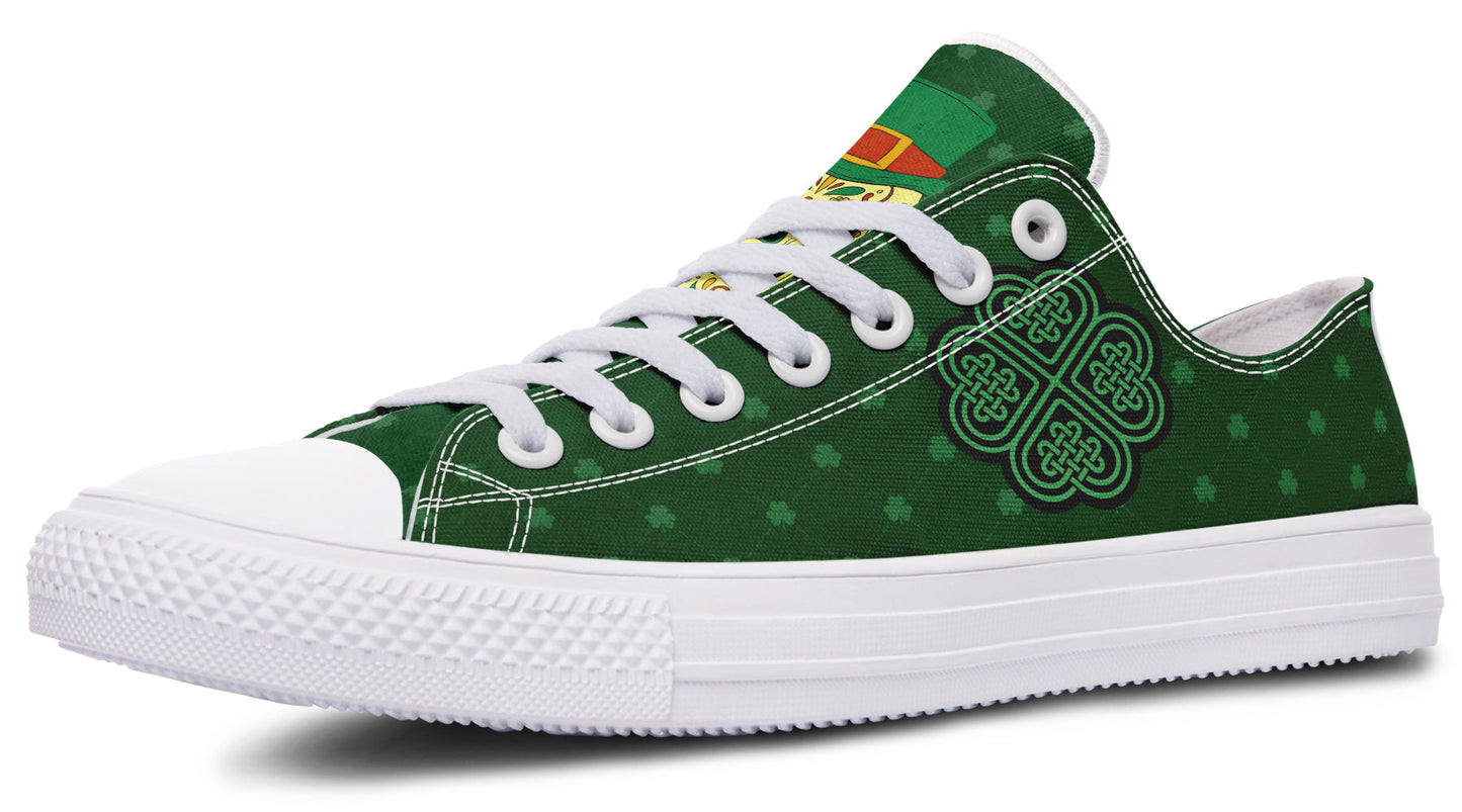 Celtic Skull 2024 Low Tops ( Black or White Sole ) v