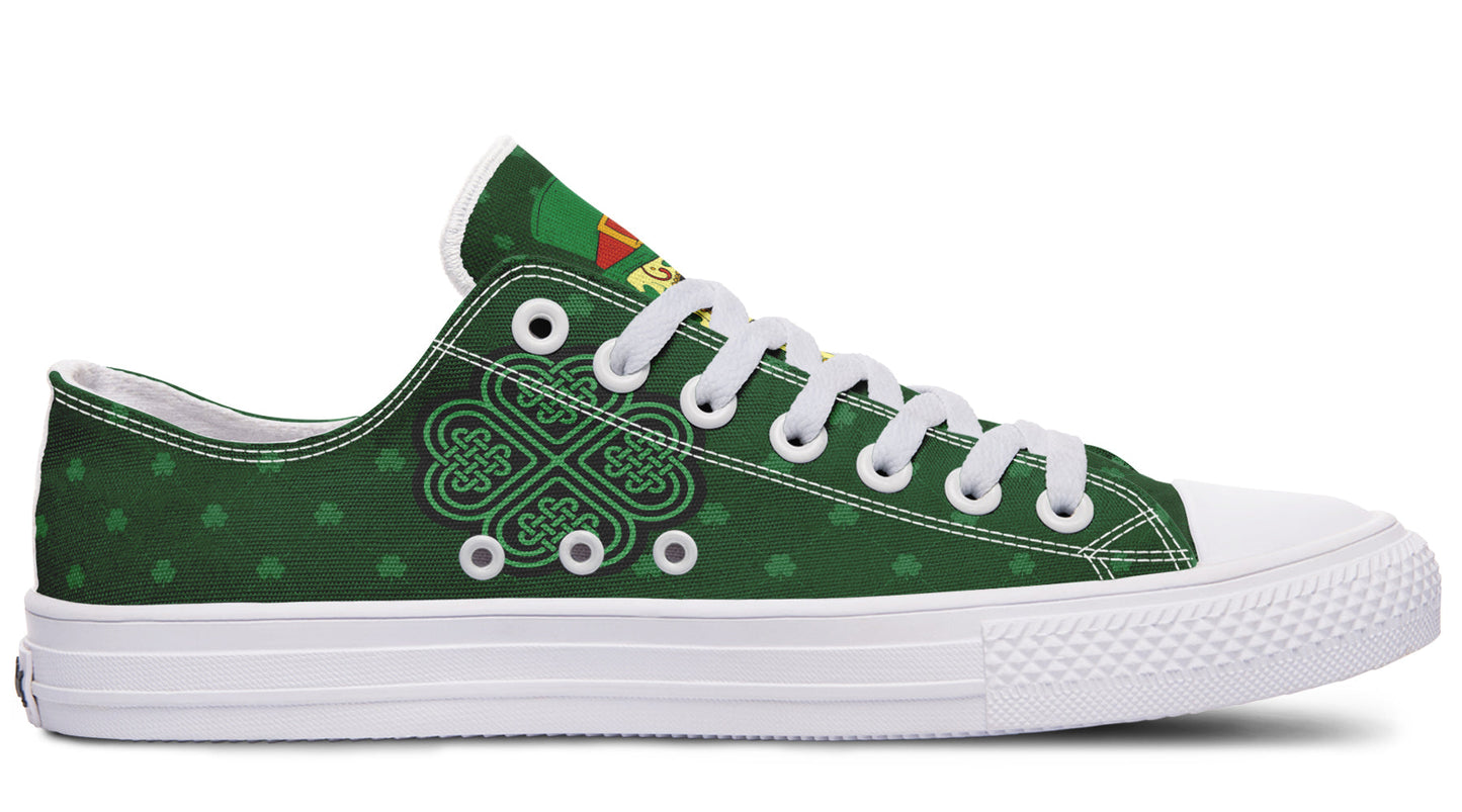 Celtic Skull 2024 Low Tops ( Black or White Sole ) v