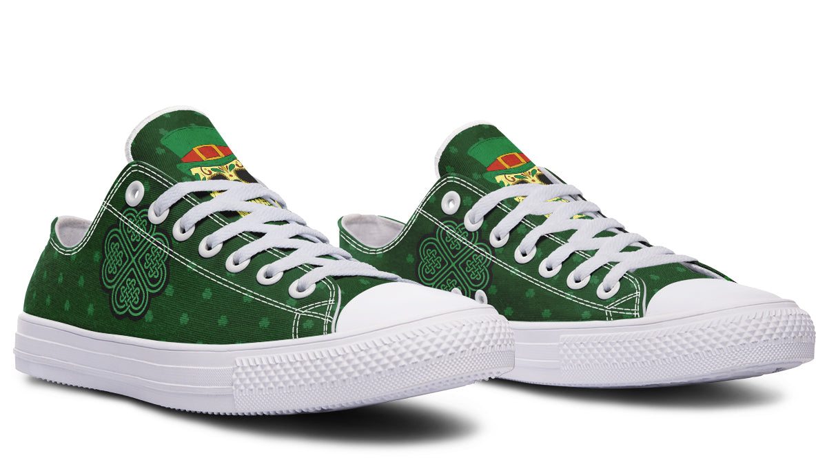 Celtic Skull 2024 Low Tops ( Black or White Sole ) v