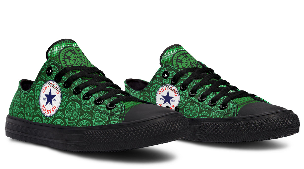 Chicano St Patrick 2024 Low Tops ( Black or White Sole ) 2 For 1