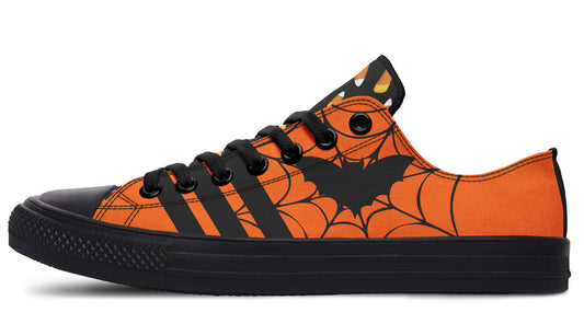 Classic Spooky Low Tops ( Black or White Sole )