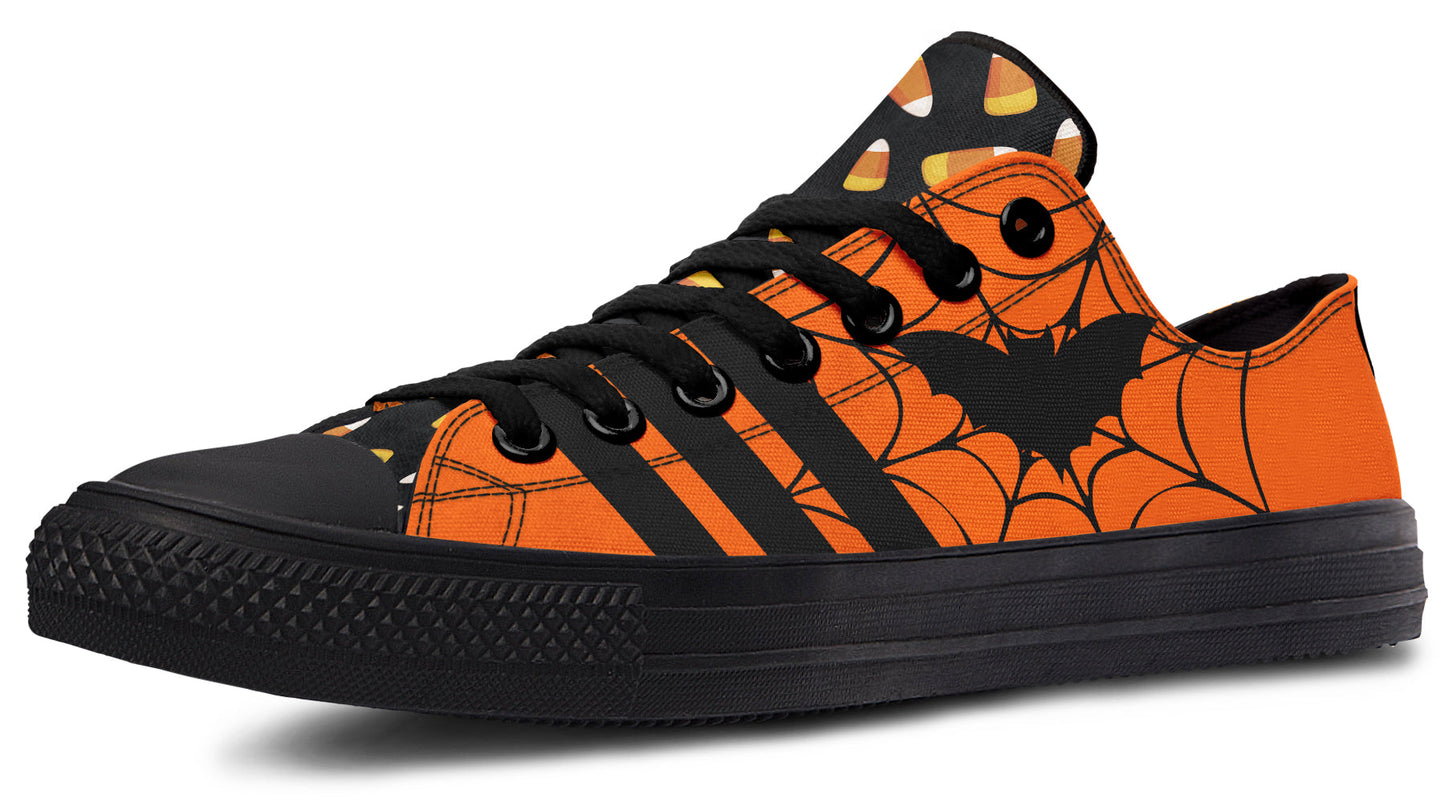 Classic Spooky Low Tops ( Black or White Sole )