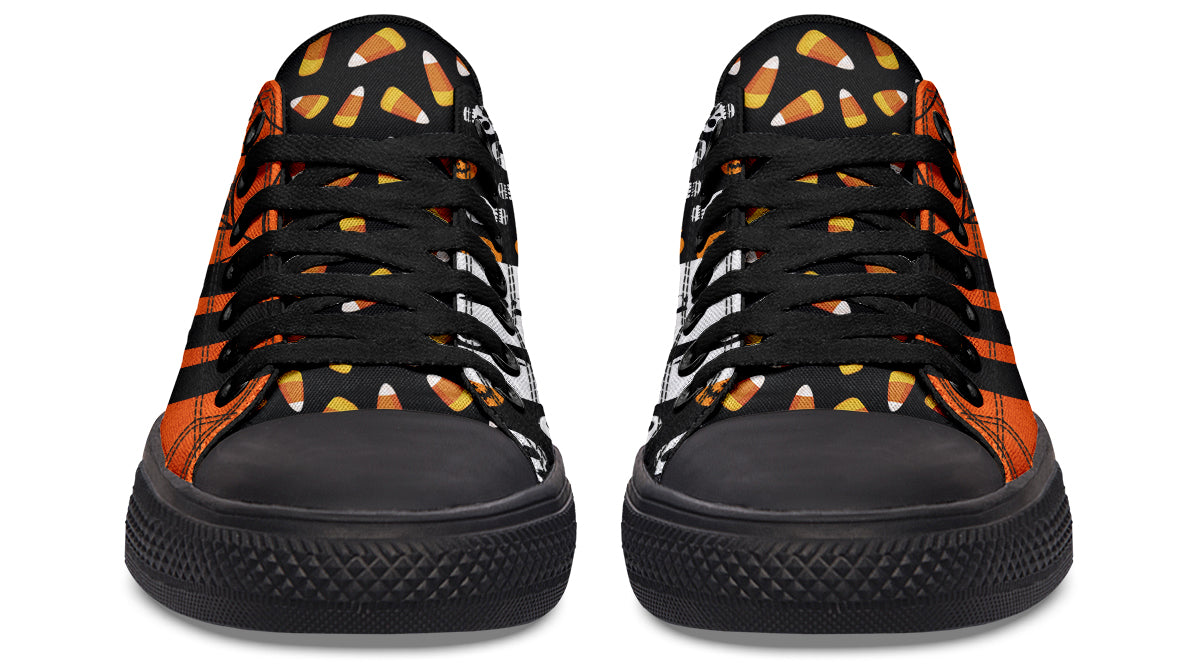 Classic Spooky Low Tops ( Black or White Sole )