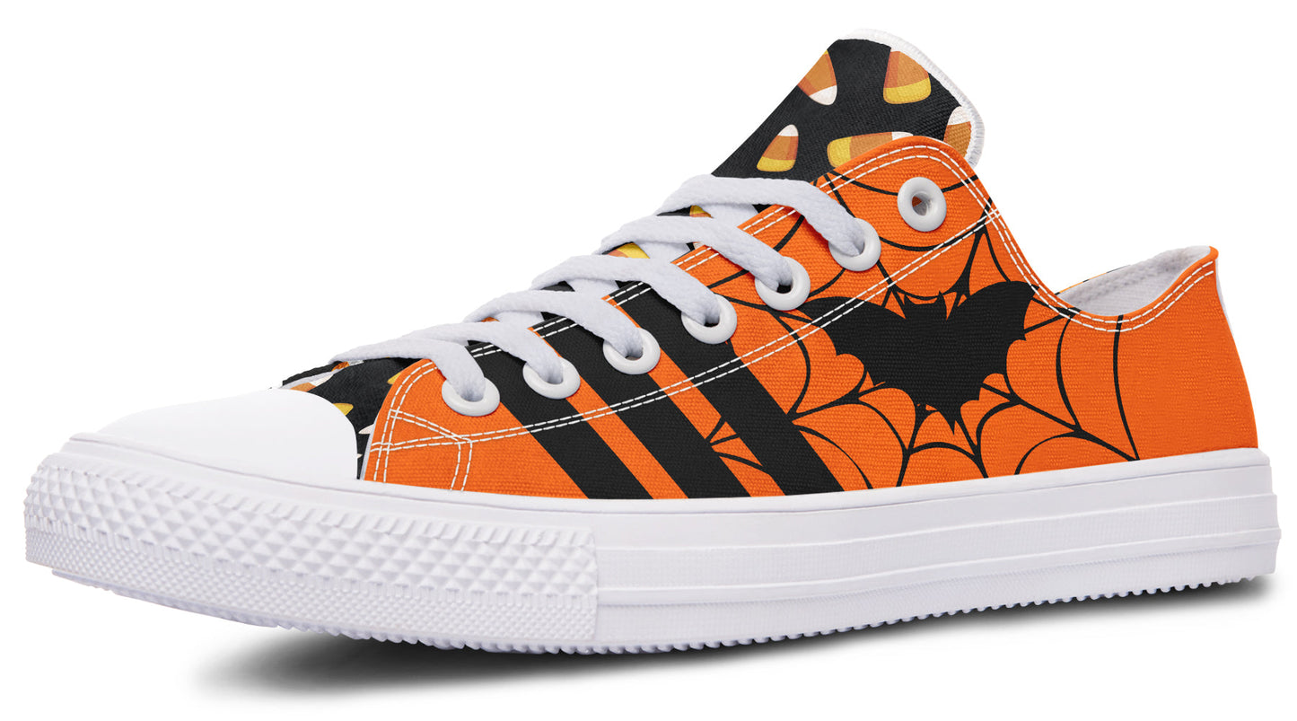 Classic Spooky Low Tops ( Black or White Sole )