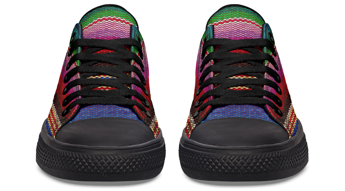 Digital Serape Low Tops ( Black or White Sole )