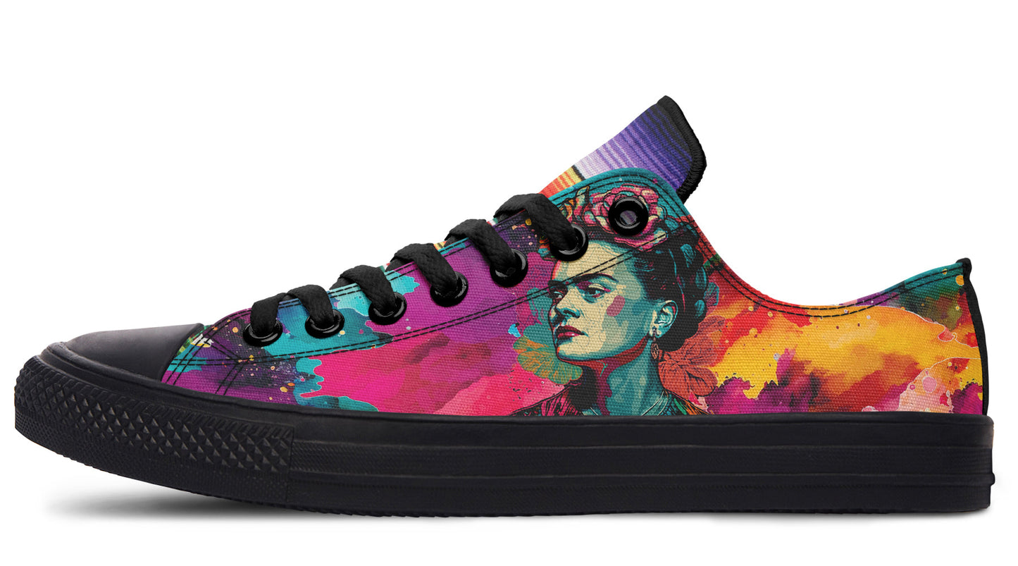 Frida Low Tops ( Black or White Sole ) 2 For 1