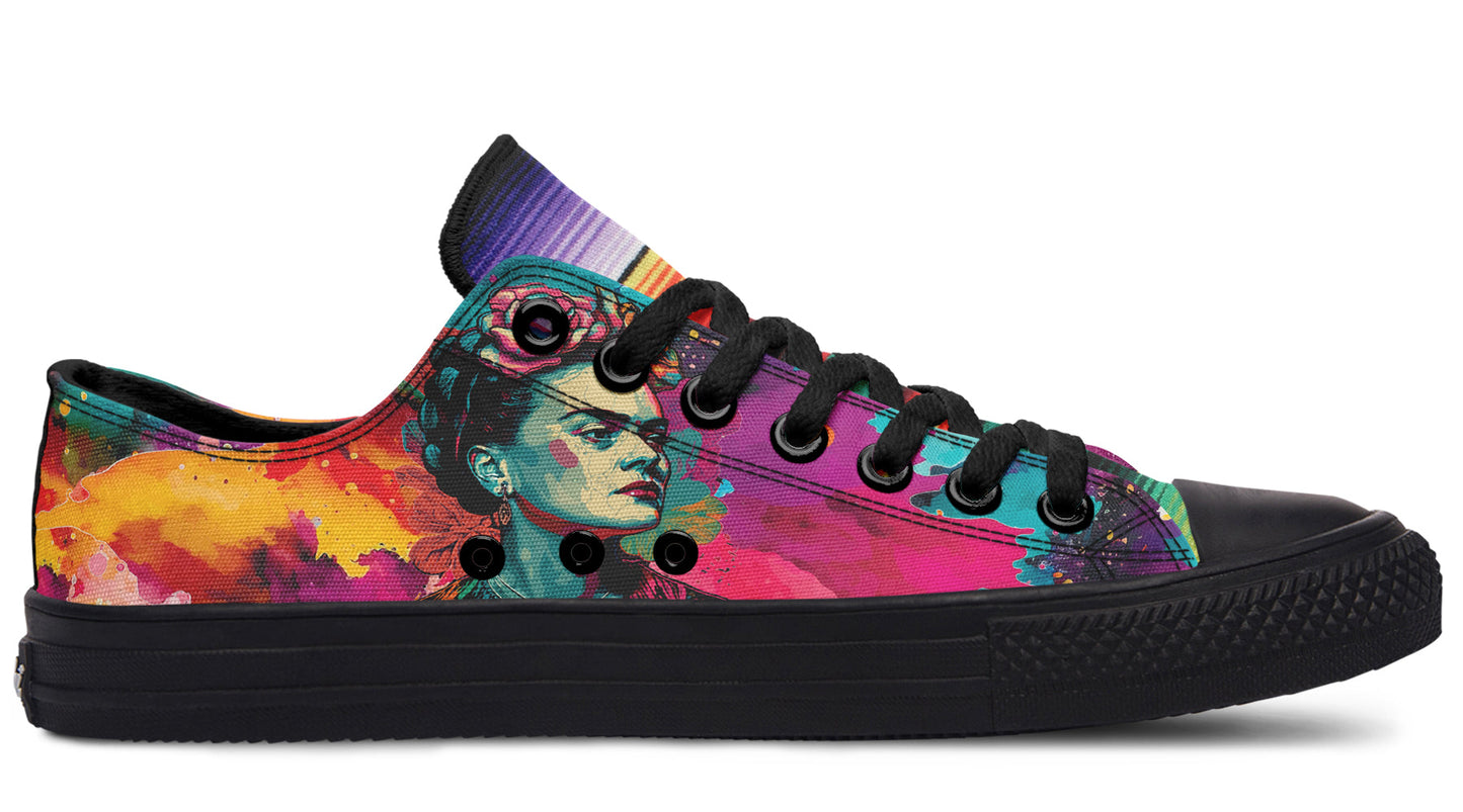 Frida Low Tops ( Black or White Sole ) 2 For 1