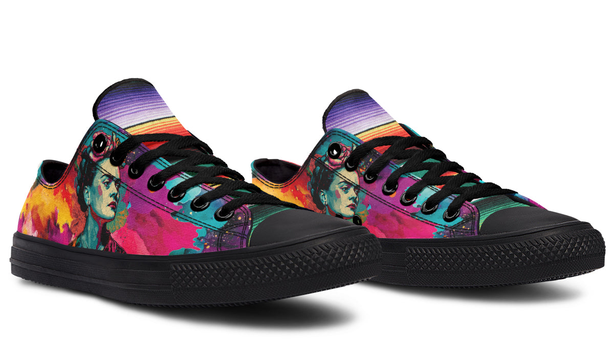 Frida Low Tops ( Black or White Sole ) 2 For 1