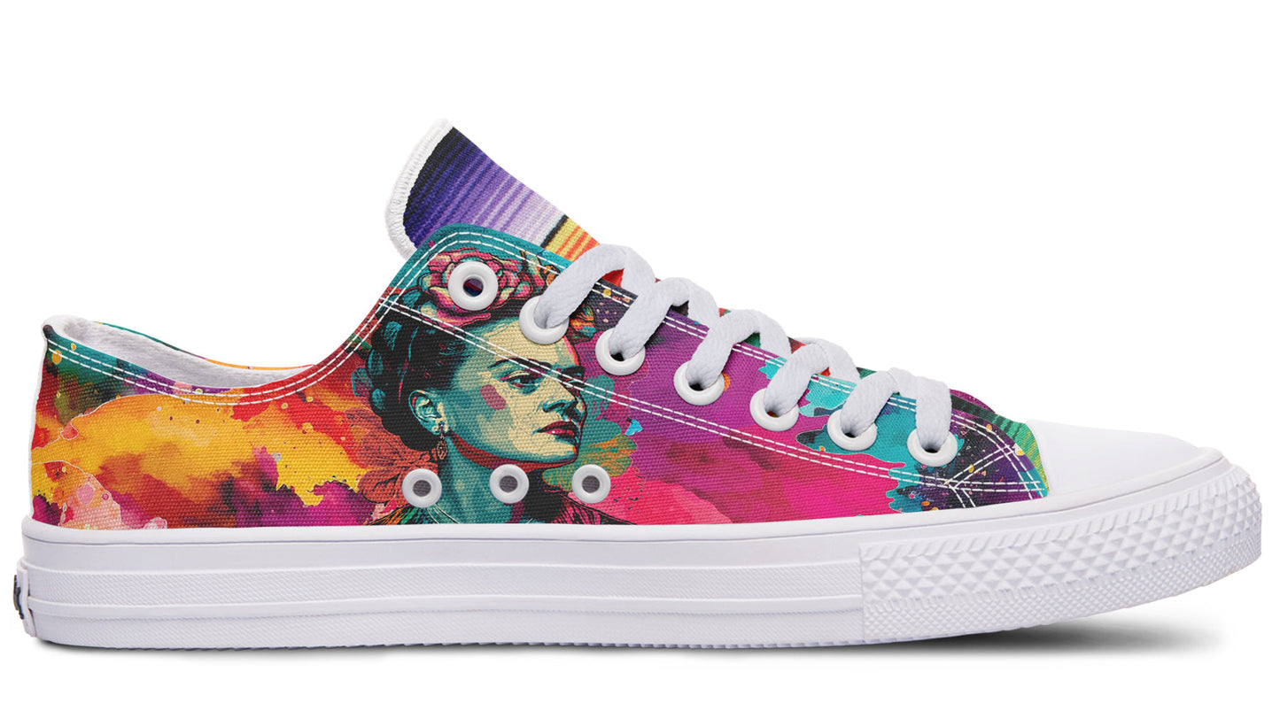 Frida Low Tops ( Black or White Sole ) 2 For 1