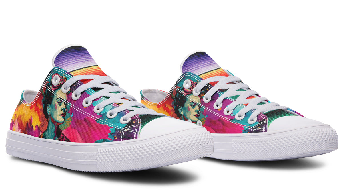 Frida Low Tops ( Black or White Sole ) 2 For 1