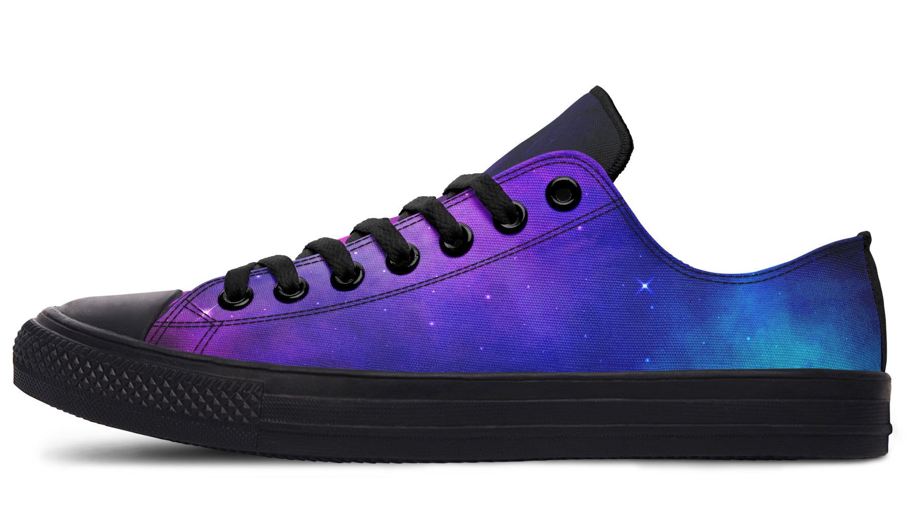 Galaxy Low Tops ( Black or White Sole )  2 For 1