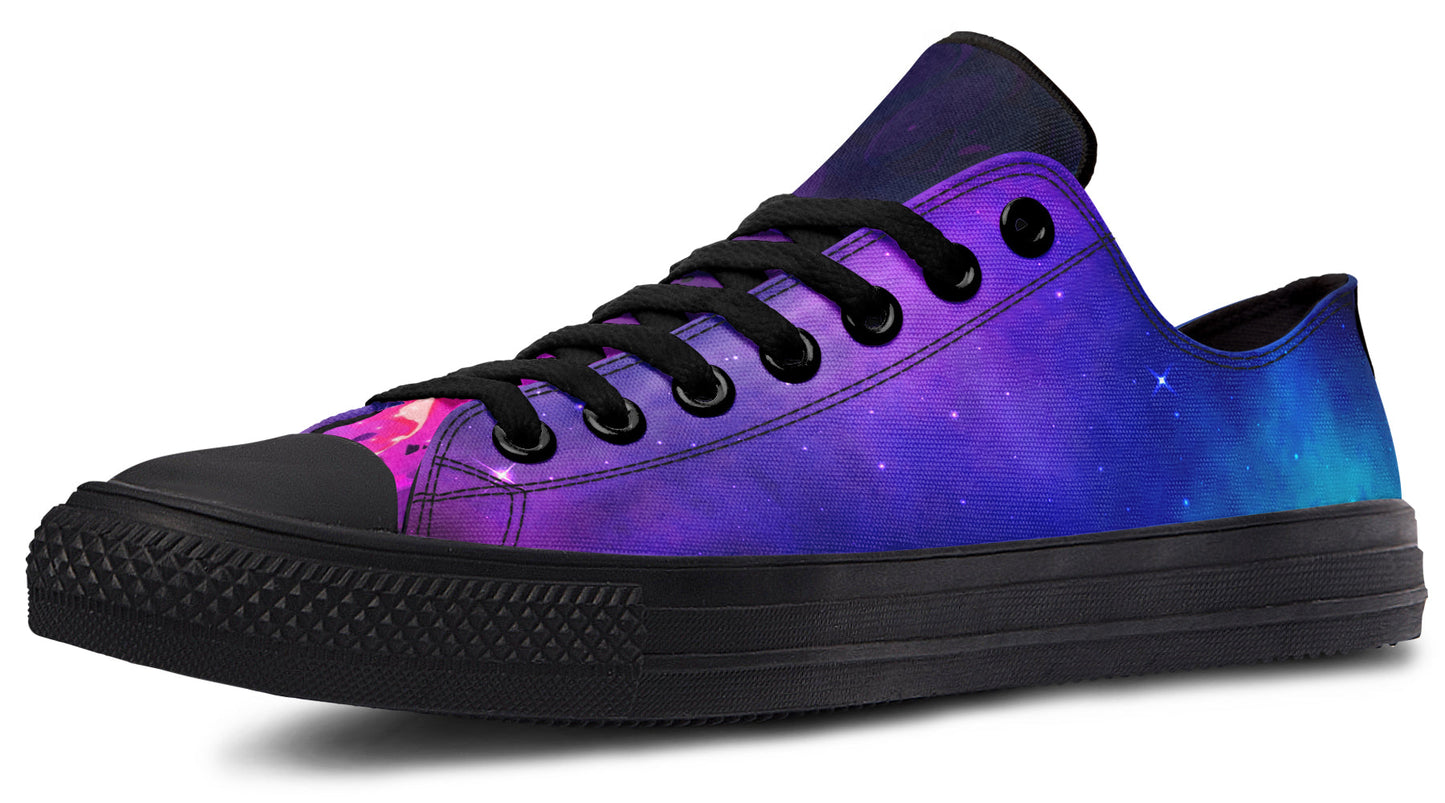 Galaxy Low Tops ( Black or White Sole )  2 For 1