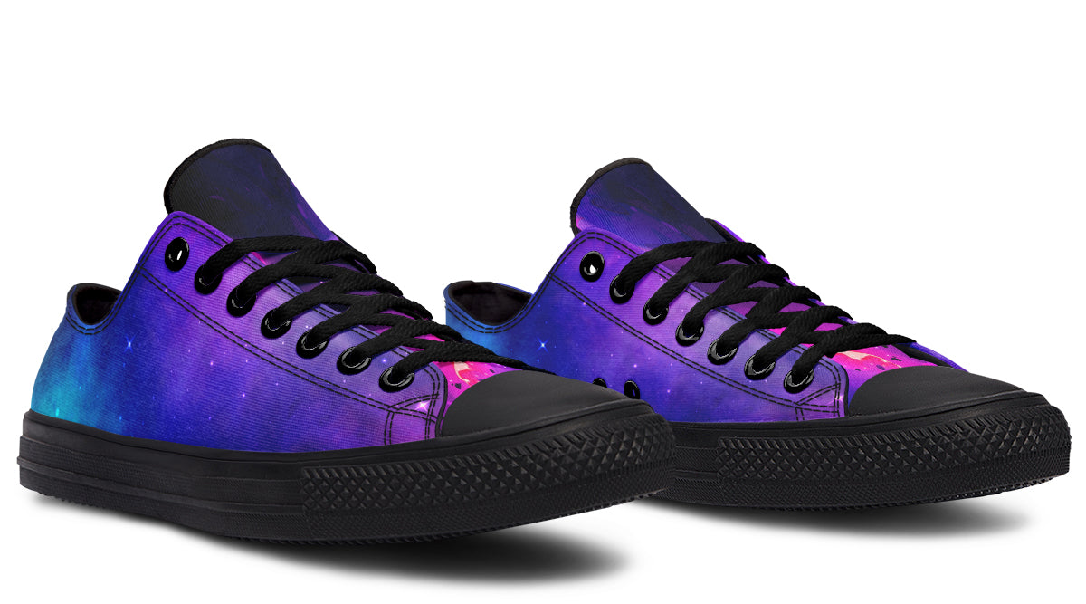 Galaxy Low Tops ( Black or White Sole )  2 For 1
