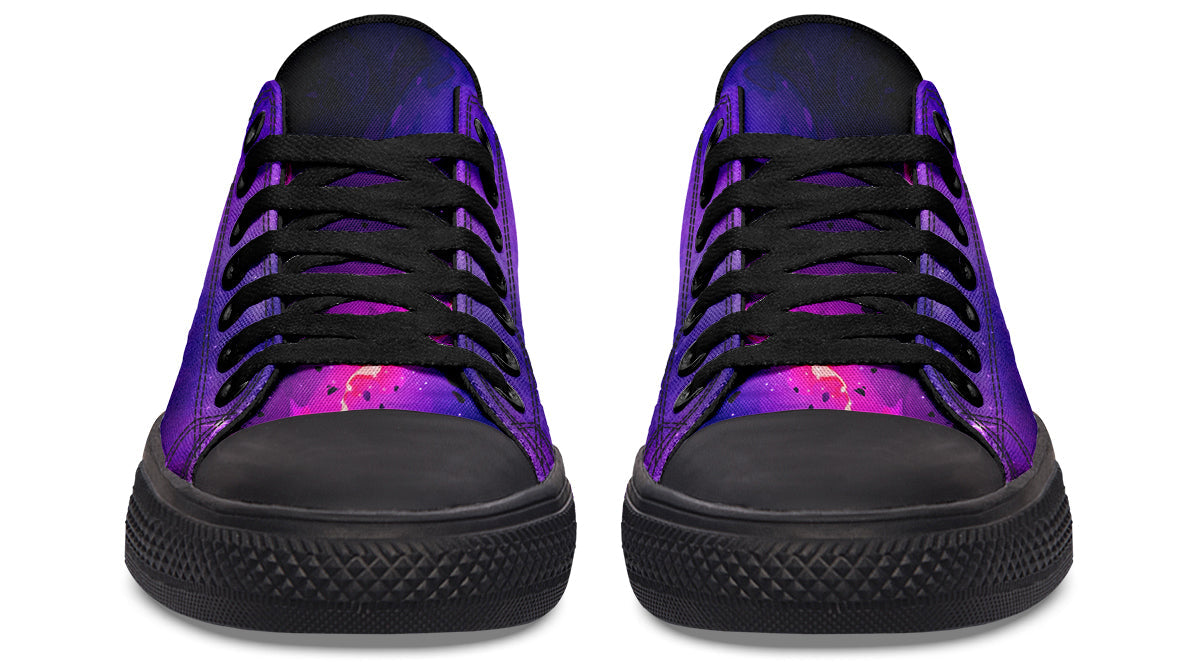 Galaxy Low Tops ( Black or White Sole )  2 For 1