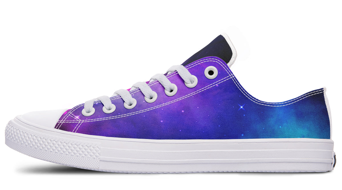 Galaxy Low Tops ( Black or White Sole )  2 For 1