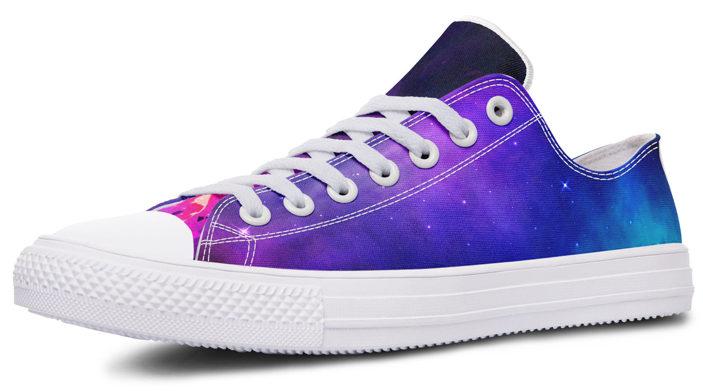 Galaxy Low Tops ( Black or White Sole )  2 For 1