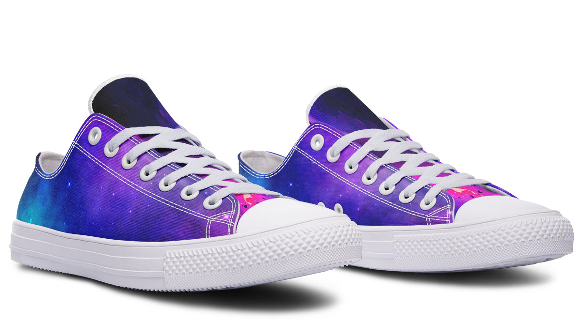 Galaxy Low Tops ( Black or White Sole )  2 For 1