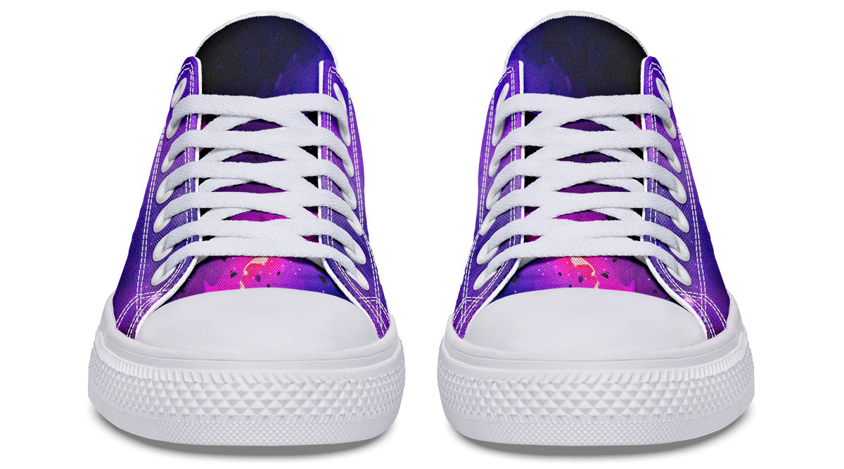 Galaxy Low Tops ( Black or White Sole )  2 For 1