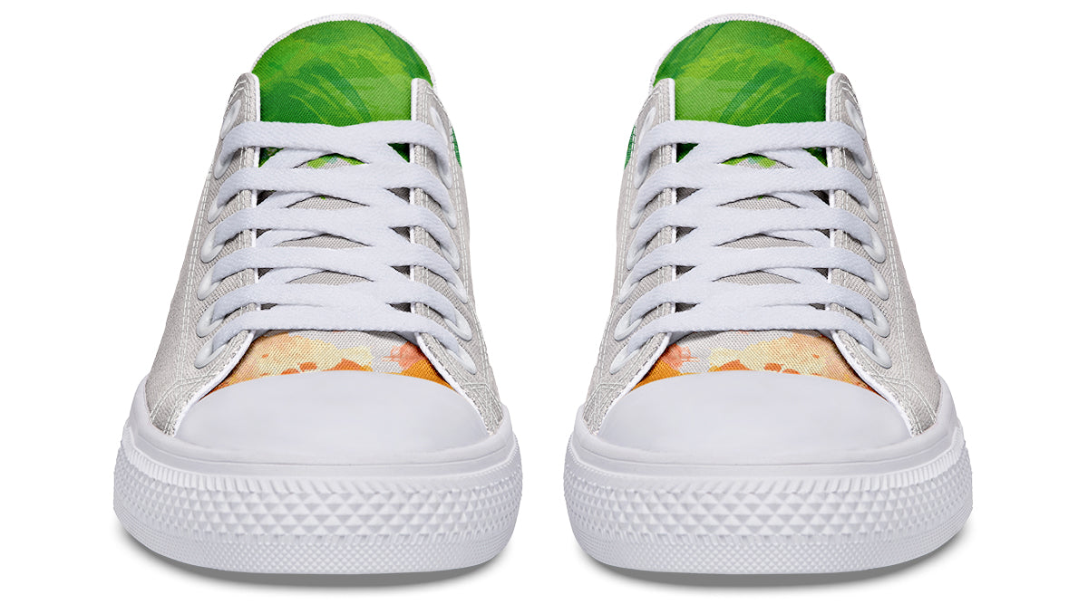 Irish Patch Low Tops ( Black or White Sole )