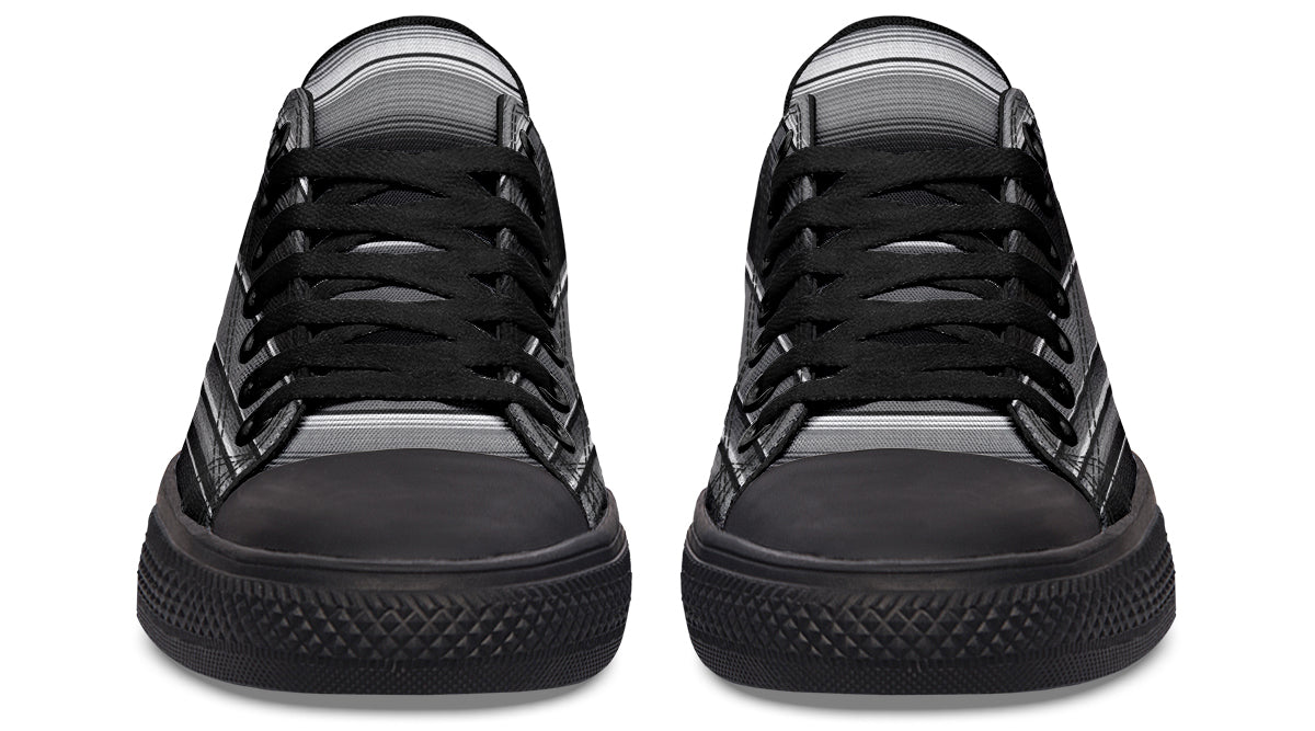 Monochrome Serape Low Tops ( Black or White Sole )