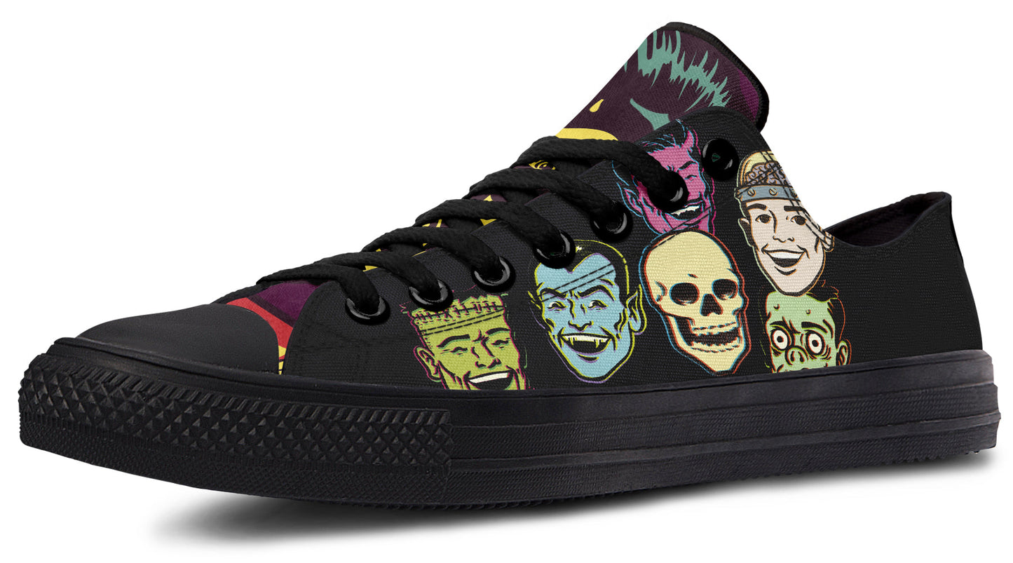 Monster Low Tops ( Black or White Sole )