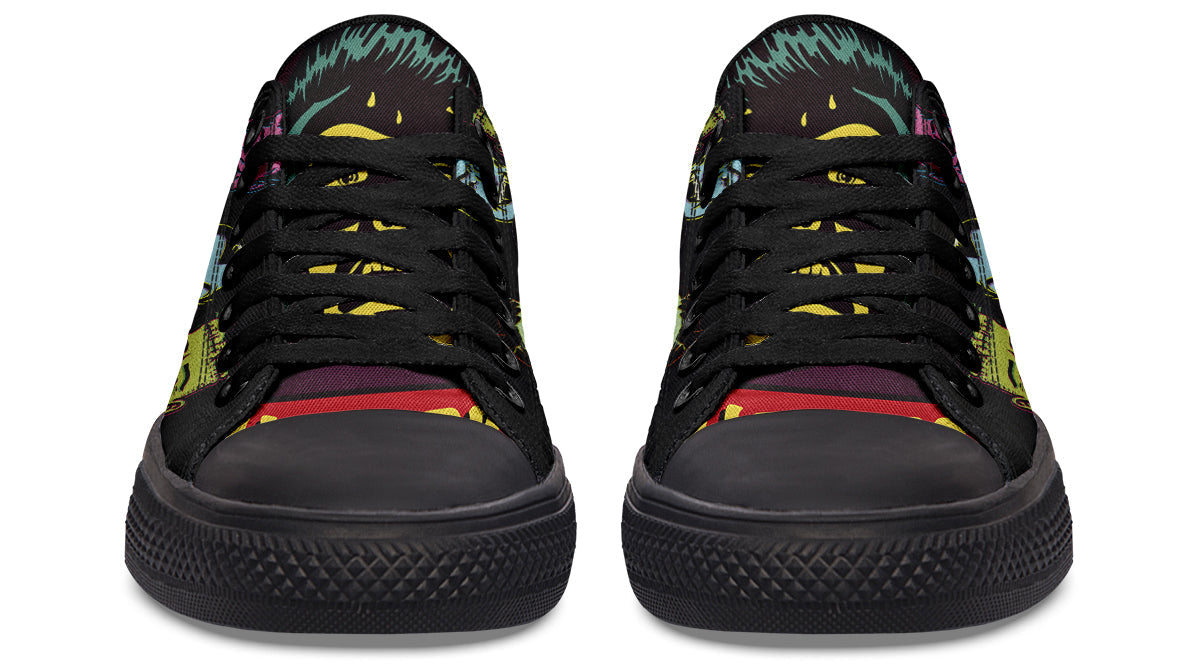 Monster Low Tops ( Black or White Sole )
