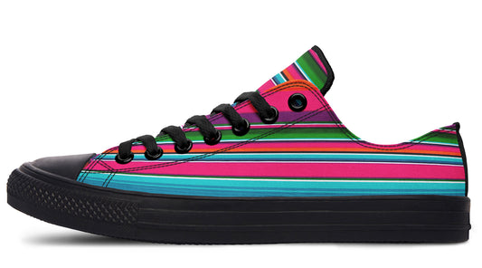 Pink Serape High Tops ( Black or White Sole )