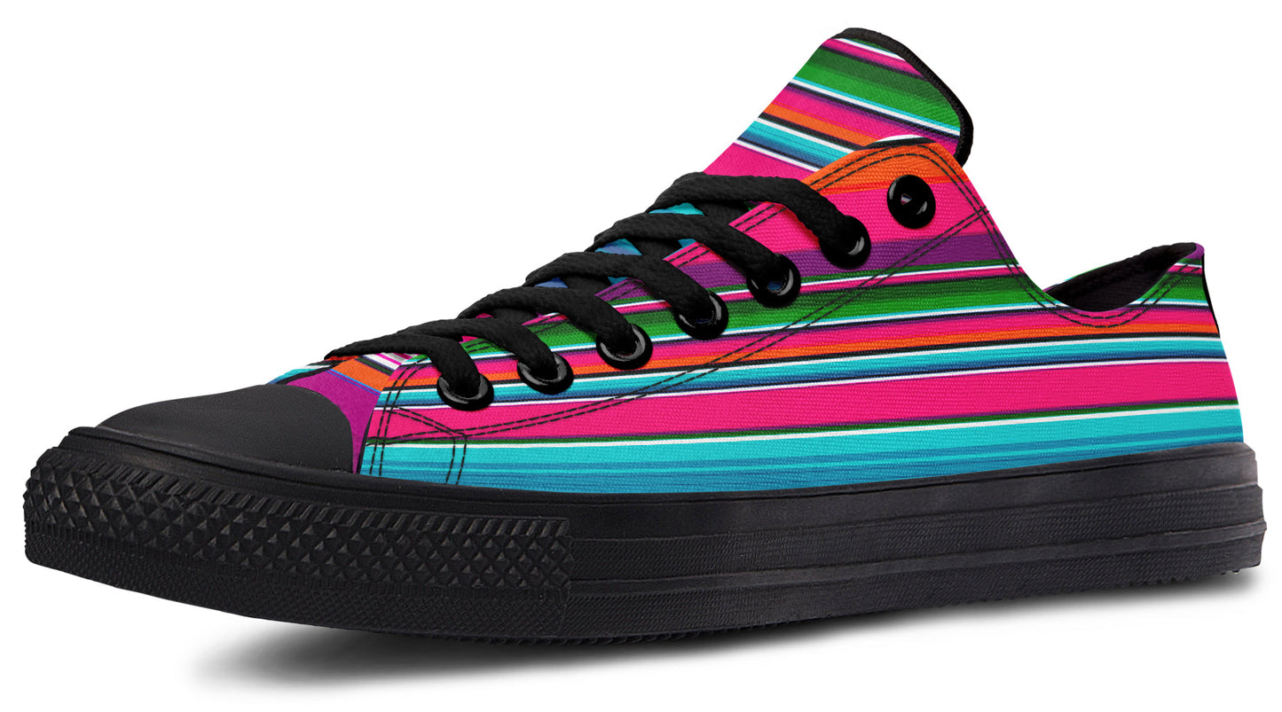 Pink Serape High Tops ( Black or White Sole )